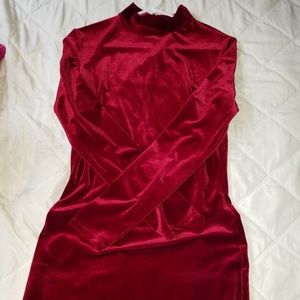 Fashion nova velvet dress